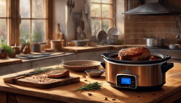 Get tender pork chops with this slow cooker recipe