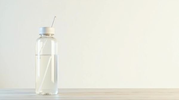 How much water you actually drink when the bottle has a straw